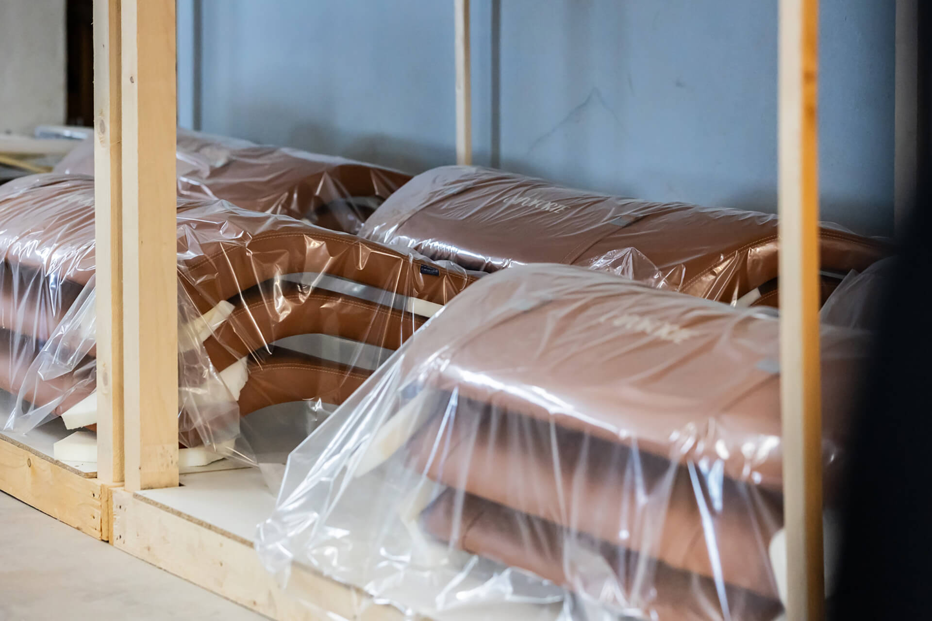 d'amico nautical upholstery - packaging and shipping