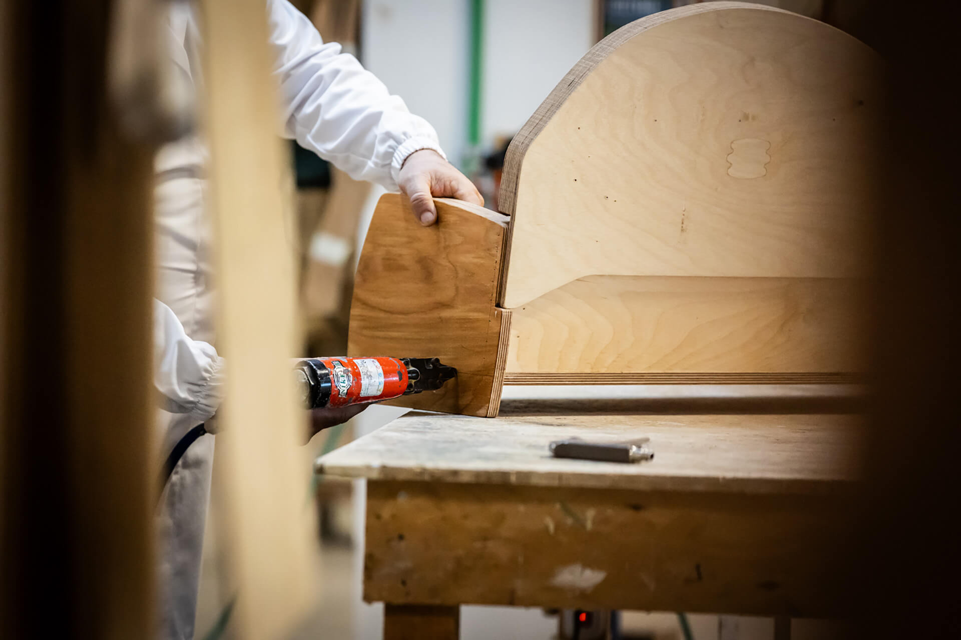 d'amico nautical upholstery - realization of wooden structures