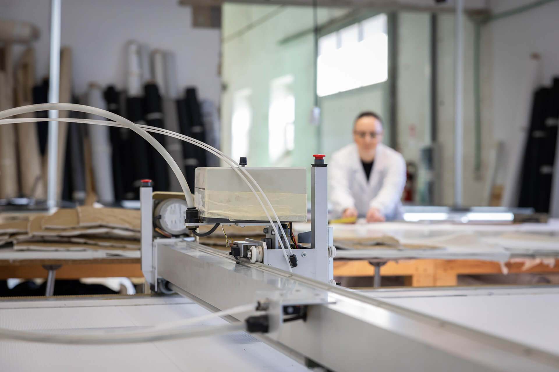 d'amico nautical upholstery - upholstery cutting
