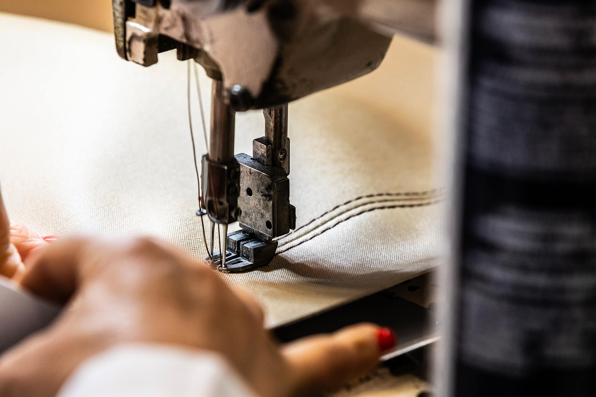 d'amico tappezzeria nautica fasi lavorazione