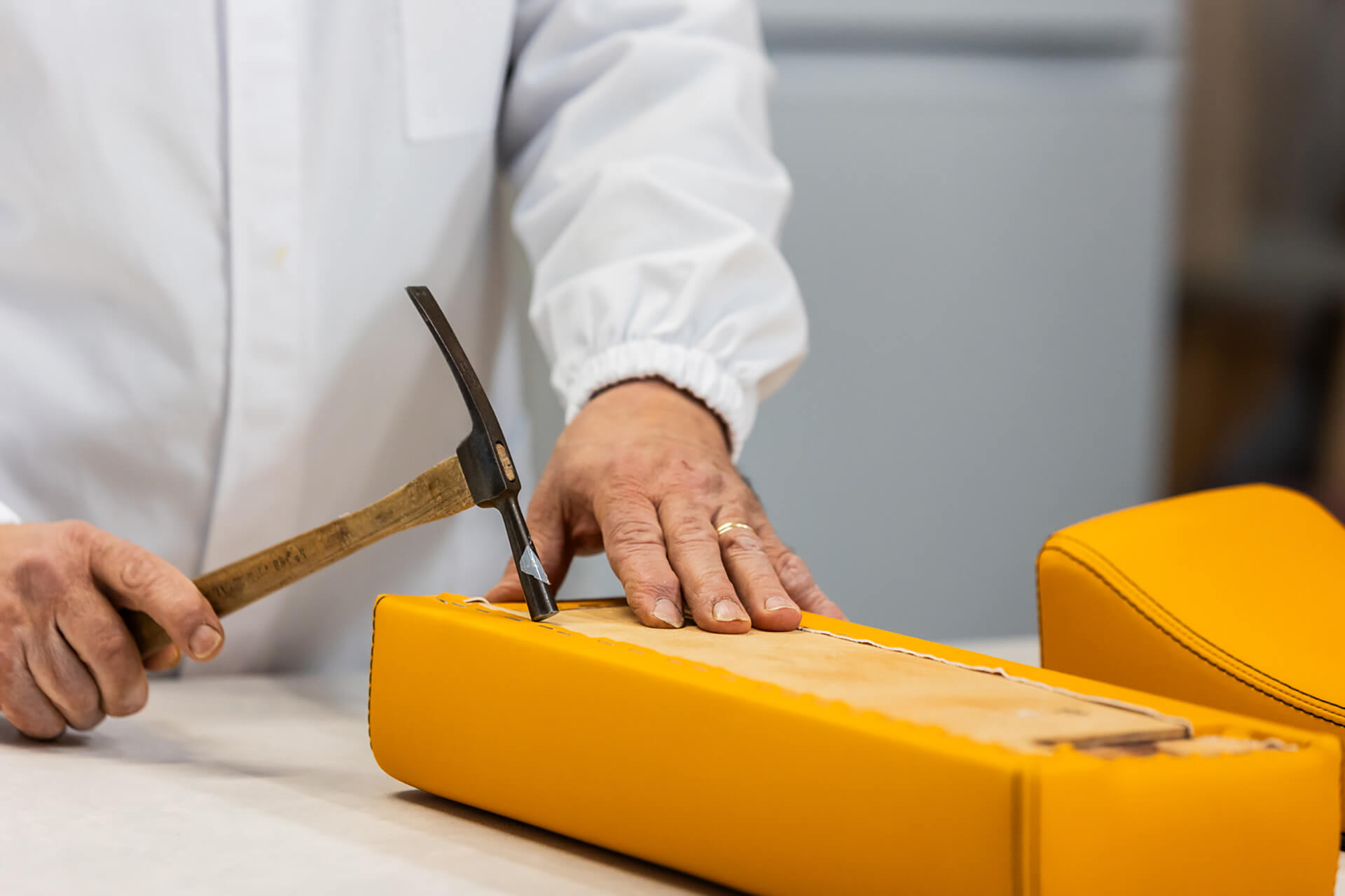 tappezzeria nautica d'amico fase controllo qualità