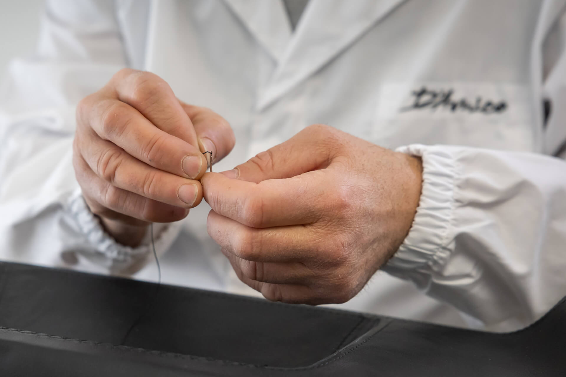 tappezzeria nautica d'amico fase cucitura